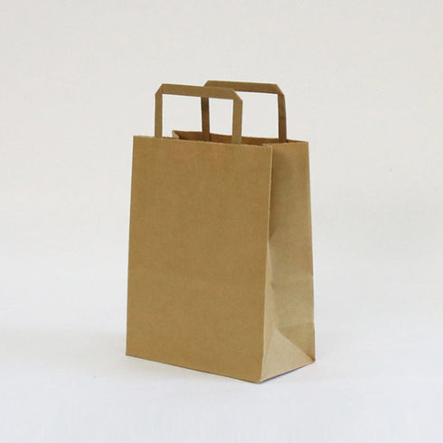 印刷手提げ袋 / クラフト紙平紐 12号360x430x135