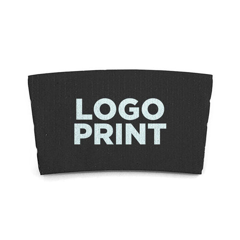 [10/13オンス]黒色小ロット印刷スリーブ