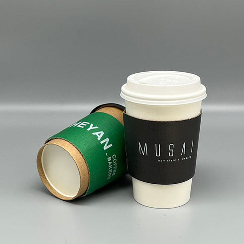 [10/13オンス]緑色小ロット印刷スリーブ